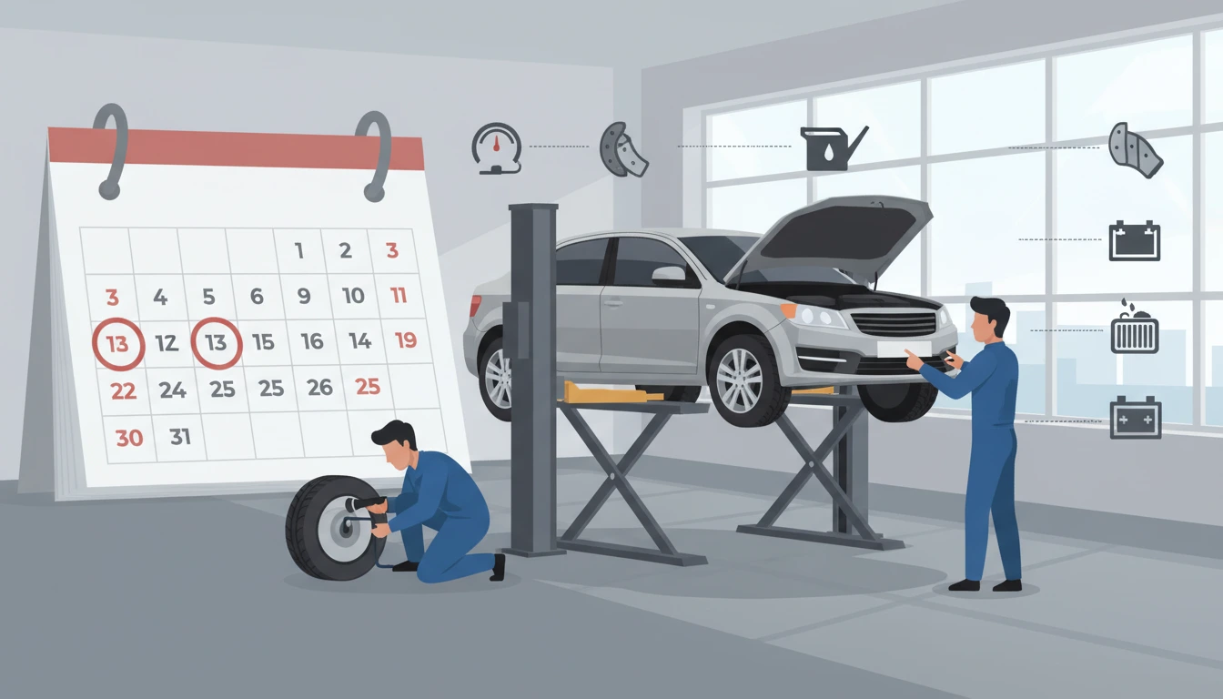 Maintenance Schedule for Traffic-Heavy Drivers What to Check Every Month