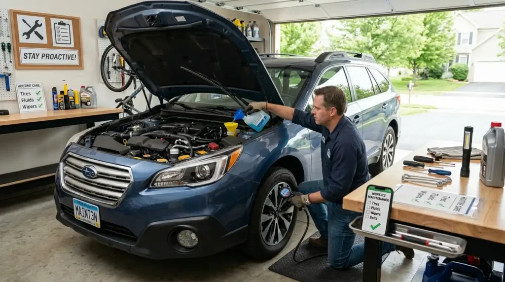 Simple Steps to Stay on Top of Maintenance Without Stress Build a Monthly Maintenance Habit That Actually Works I know what you are thinking. "I am too busy." I used to say that too. But staying on top of maintenance does not have to take a lot of time or money. Start with these simple monthly habits. Check your tire pressure every few weeks. It takes 5 minutes. Look at your fluid levels: oil, brake fluid, coolant, and transmission fluid. Listen for strange noises when your engine starts or when you brake. Do a quick walk around your car to check for any new damage or odd tire wear. Watch your dashboard for any check engine light or warning signals. Set a reminder on your phone for every month. It takes 30 minutes total. That 30 minutes of attention can save you thousands of dollars in costly repairs later. When to See a Mechanic and When to DIY Some things you can do yourself. Checking tire pressure, replacing cabin air filters, topping off windshield wiper fluid, and replacing wiper blades are all simple DIY tasks. They cost almost nothing and take just a few minutes. But other things need a professional. Brake inspections, transmission fluid changes, and engine diagnostics should always be taken to a mechanic. These are not things to guess about. Find a mechanic you trust before you need one. Ask friends for recommendations. Read reviews. A good mechanic will tell you what your car actually needs. Building that relationship early means you will always know where to go when something comes up.